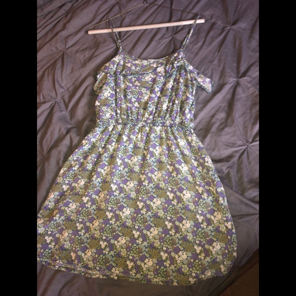 Belle Du Jour - Lavender Floral Dress